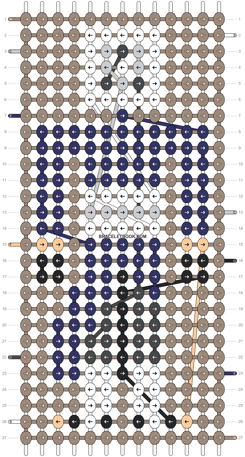 Alpha pattern #210058 pattern