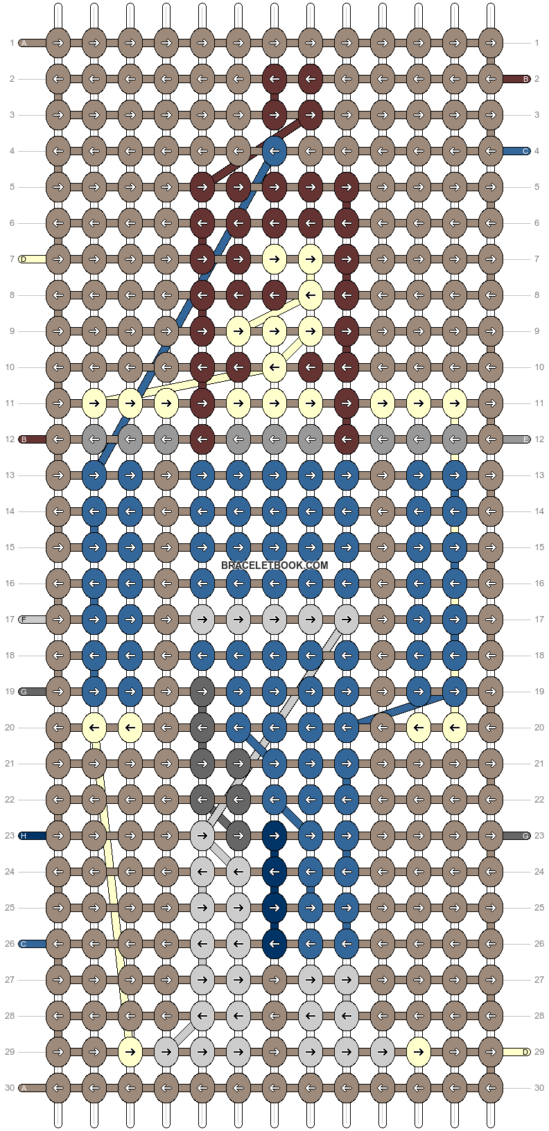 Alpha pattern #210102 pattern