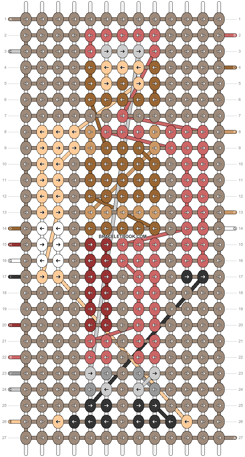 Alpha pattern #210107 pattern