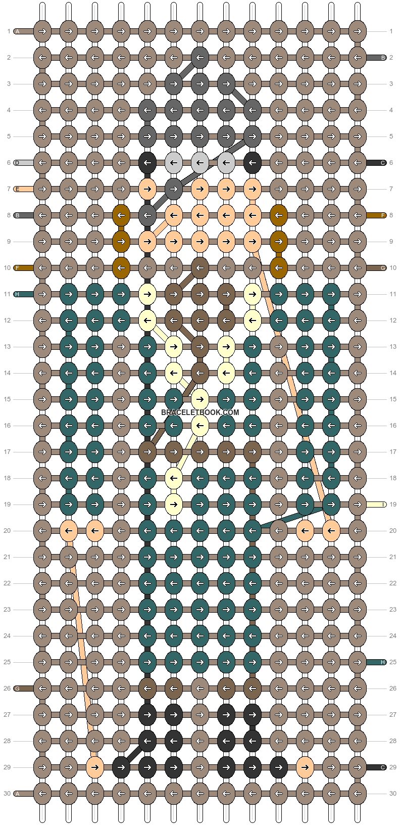 Alpha pattern #210110 pattern