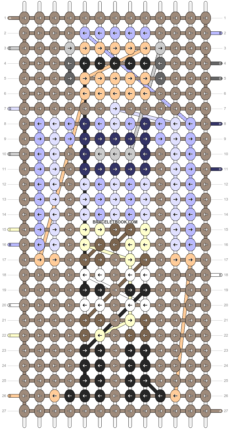 Alpha pattern #210111 pattern