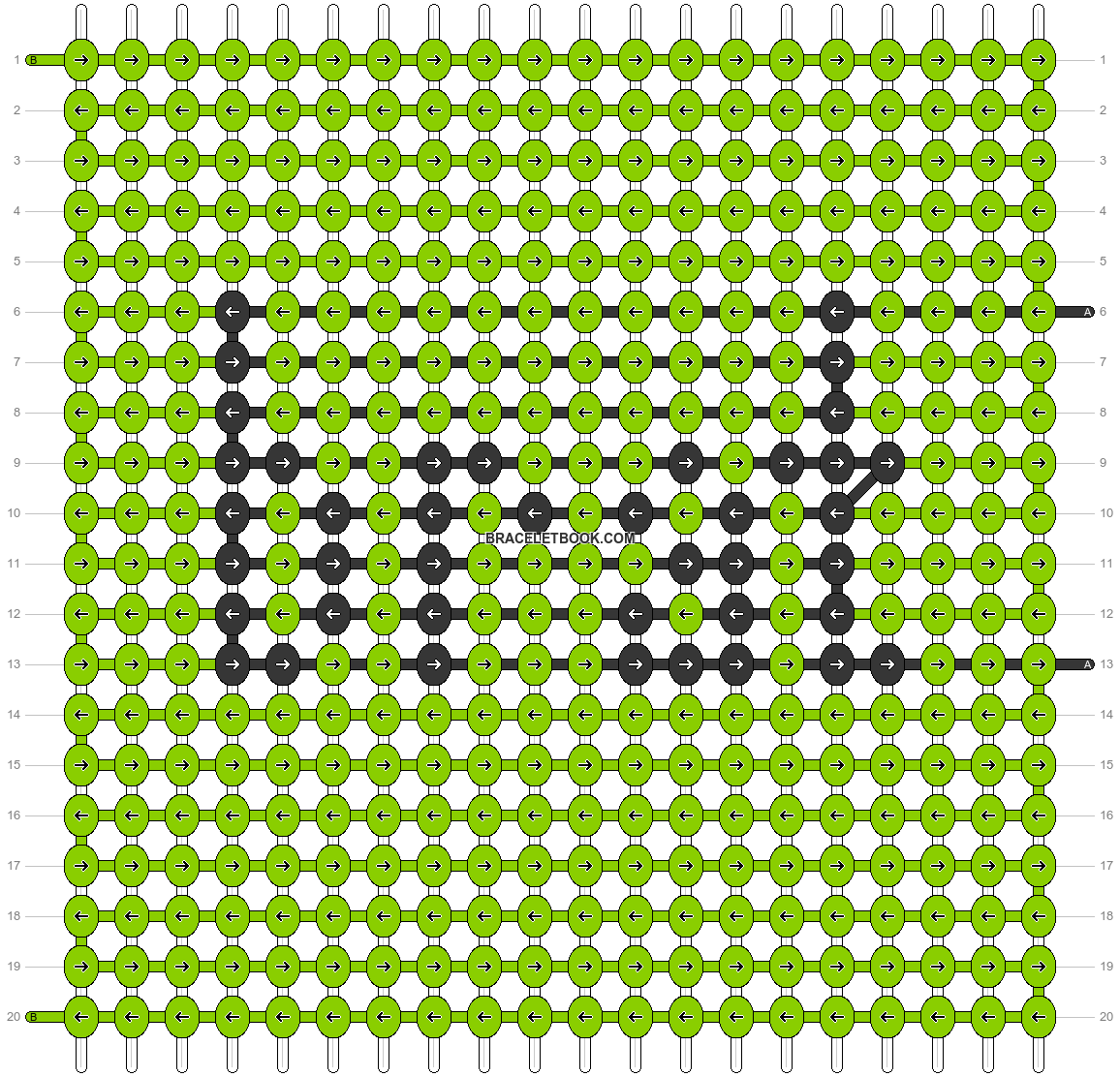 Alpha pattern #210201 pattern