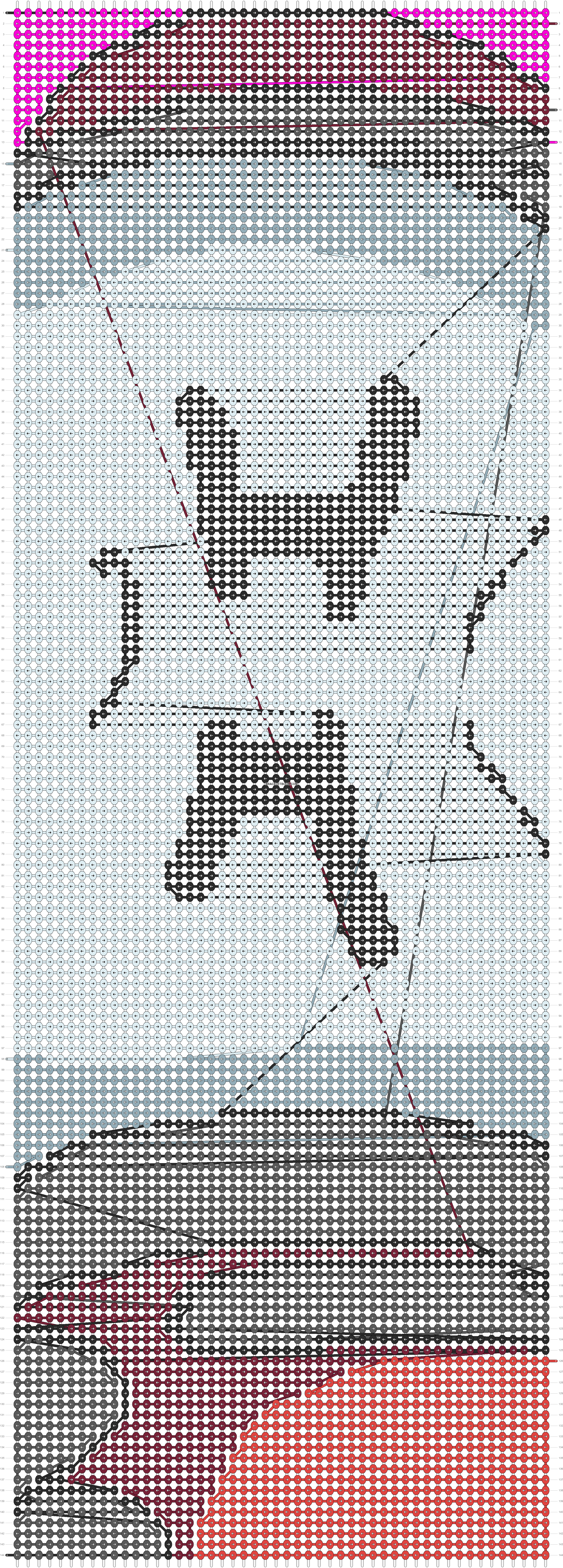 Alpha pattern #210203 pattern