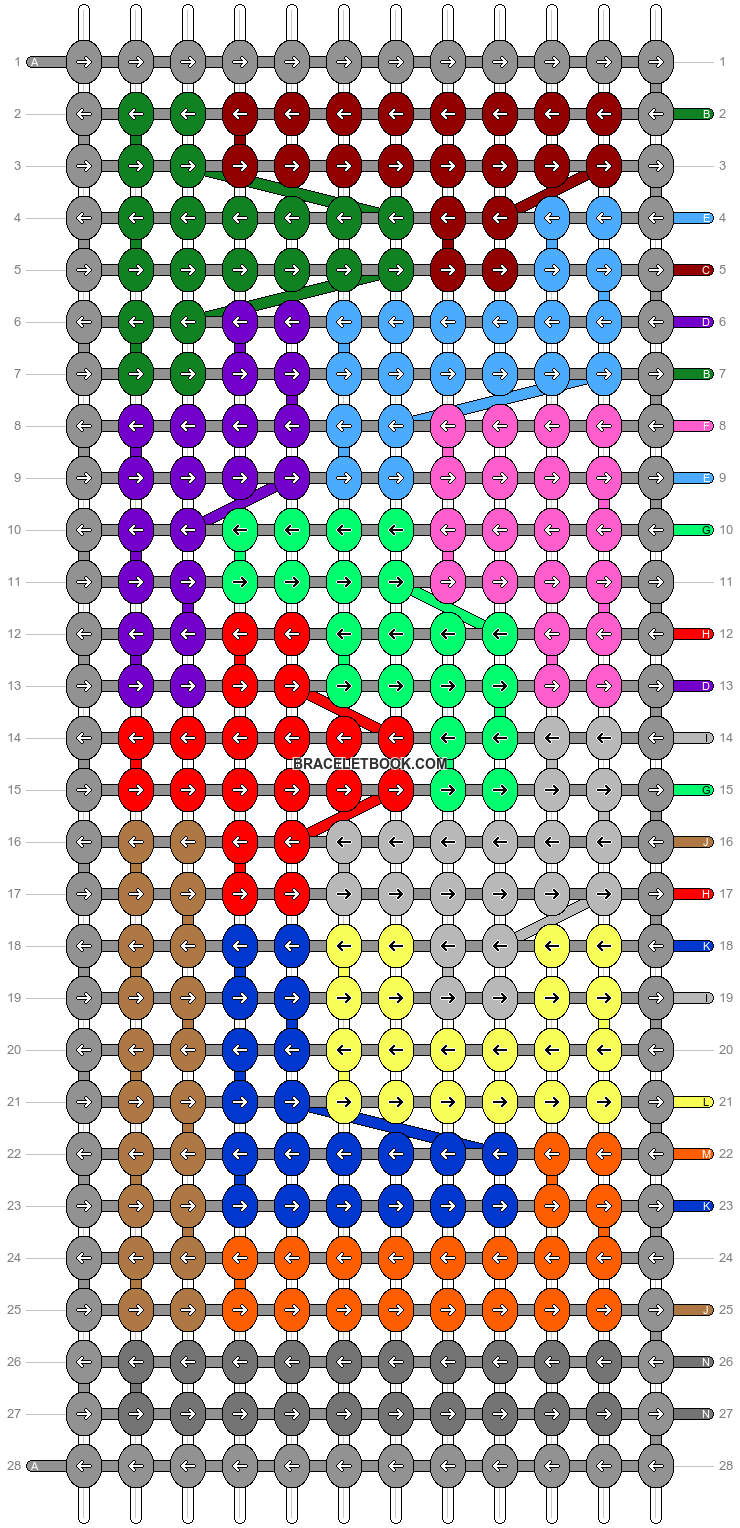 Alpha pattern #210208 pattern