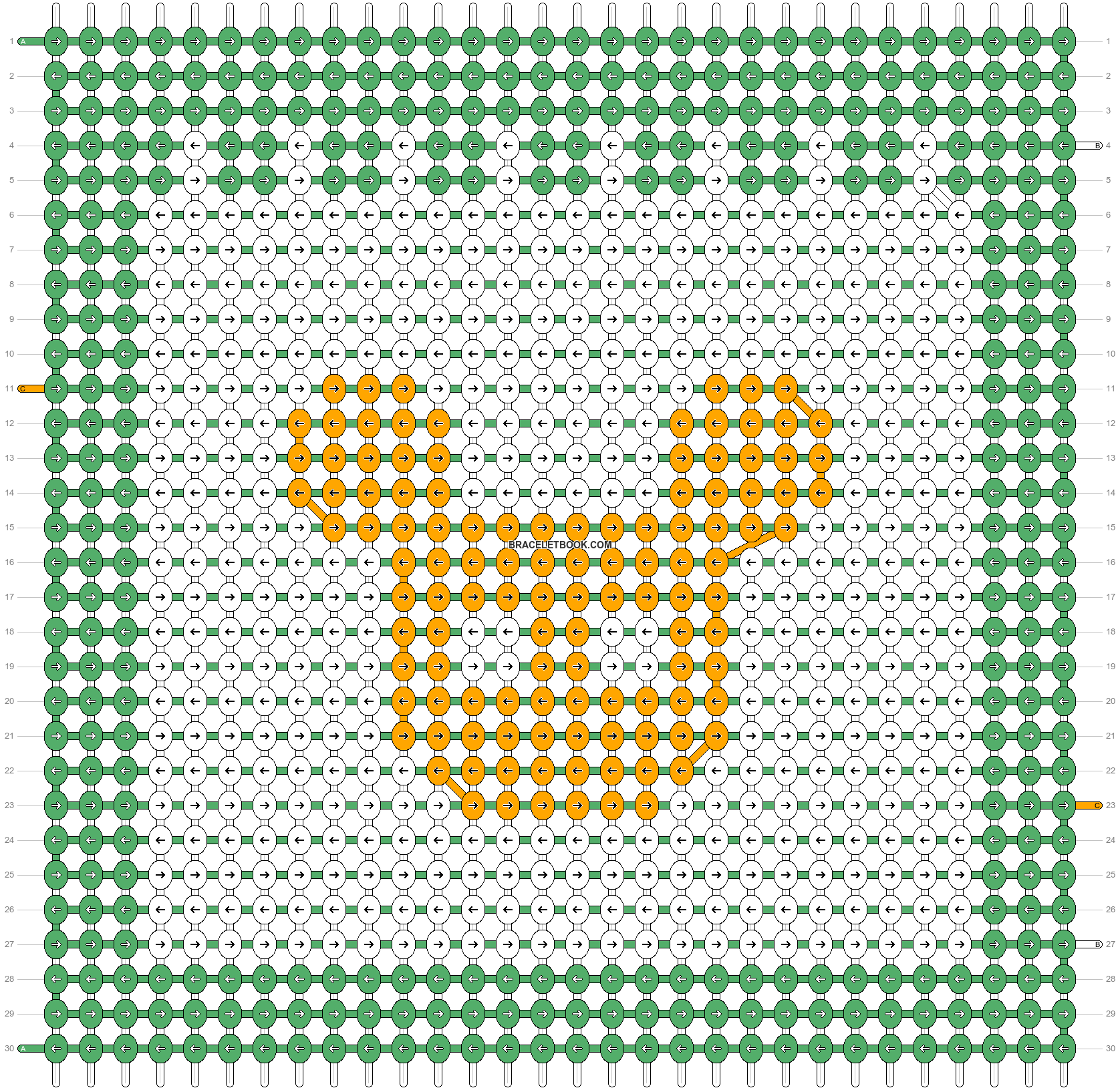 Alpha pattern #210214 pattern