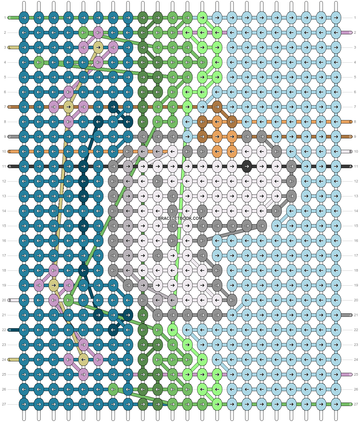 Alpha pattern #210215 pattern