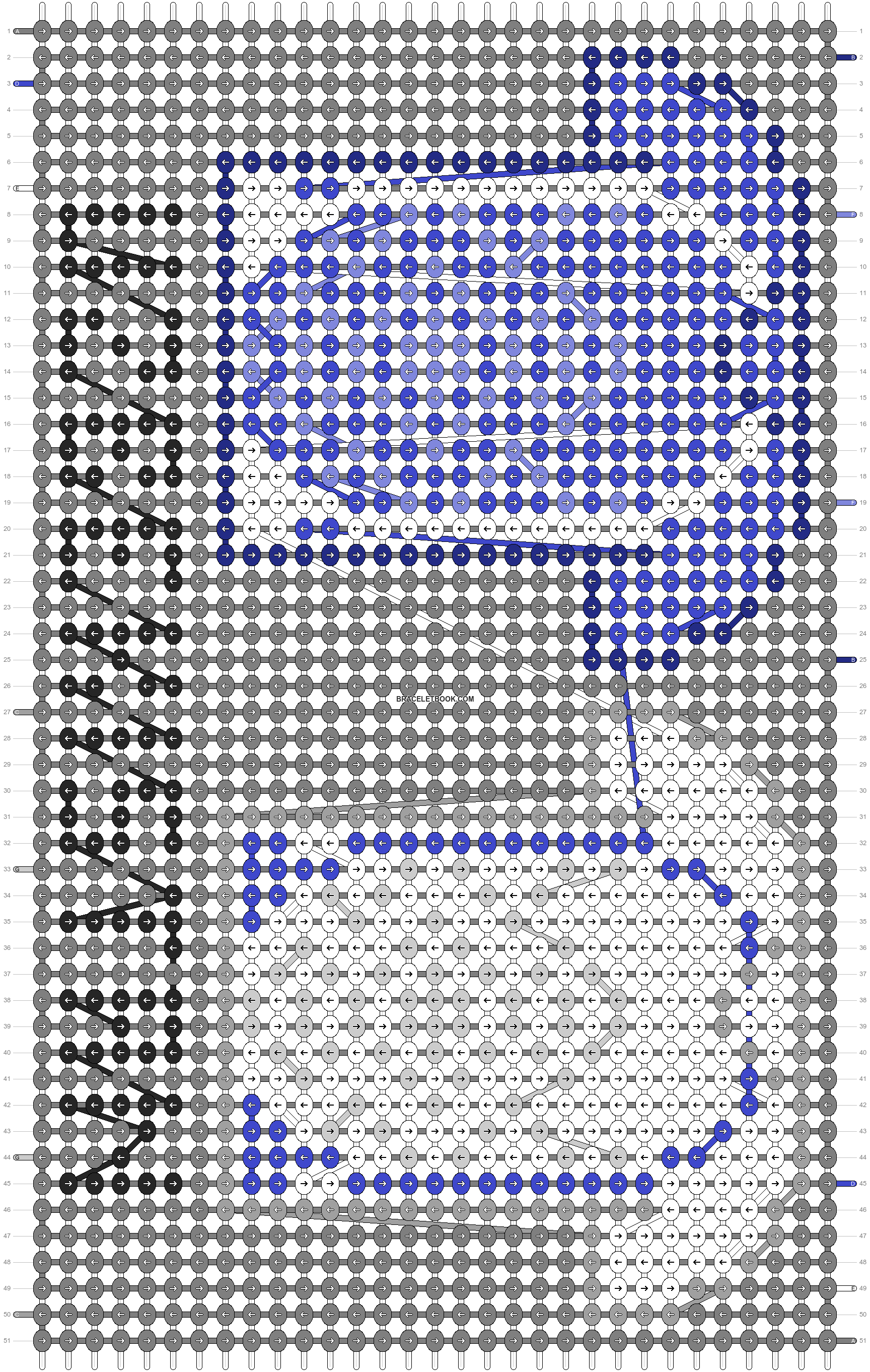 Alpha pattern #210407 pattern