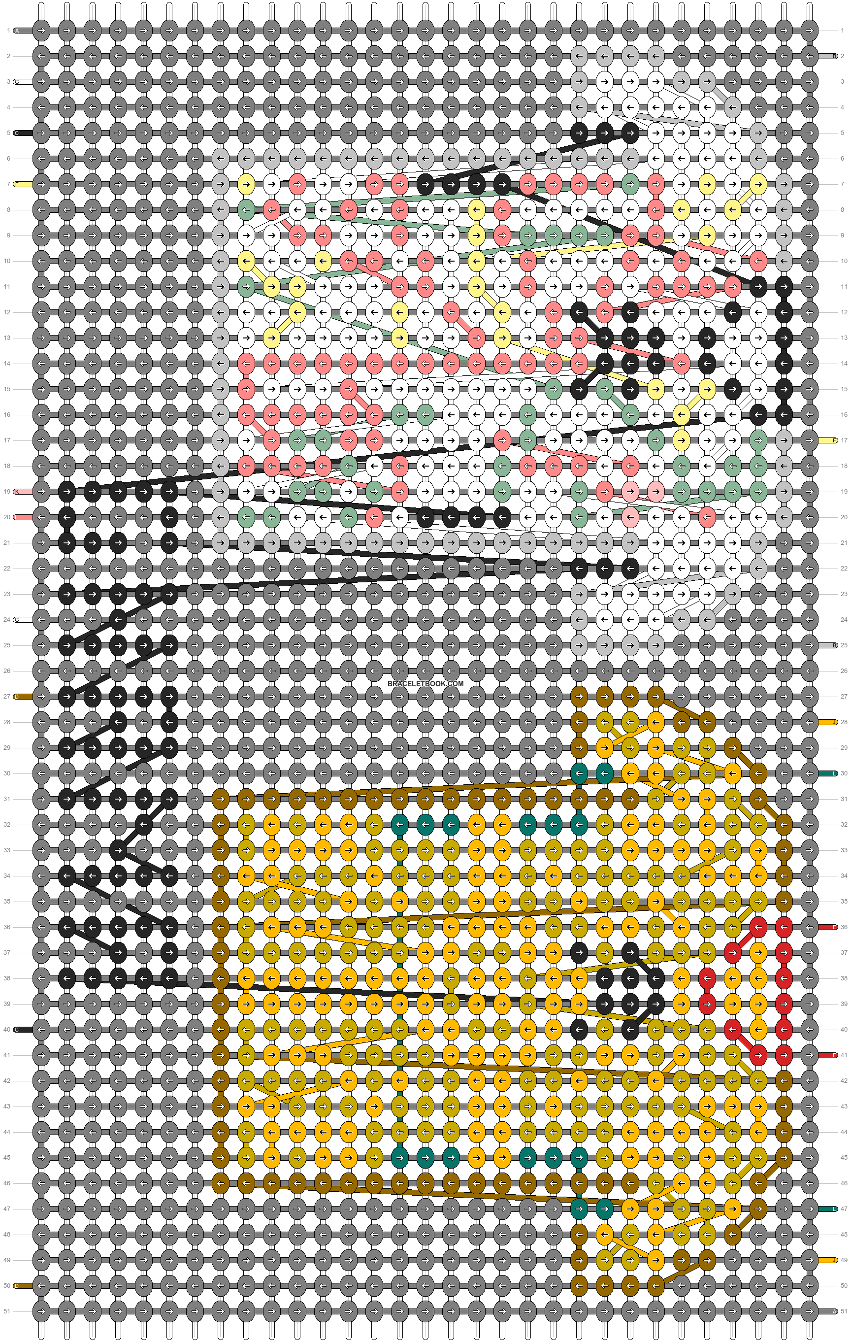 Alpha pattern #210410 pattern