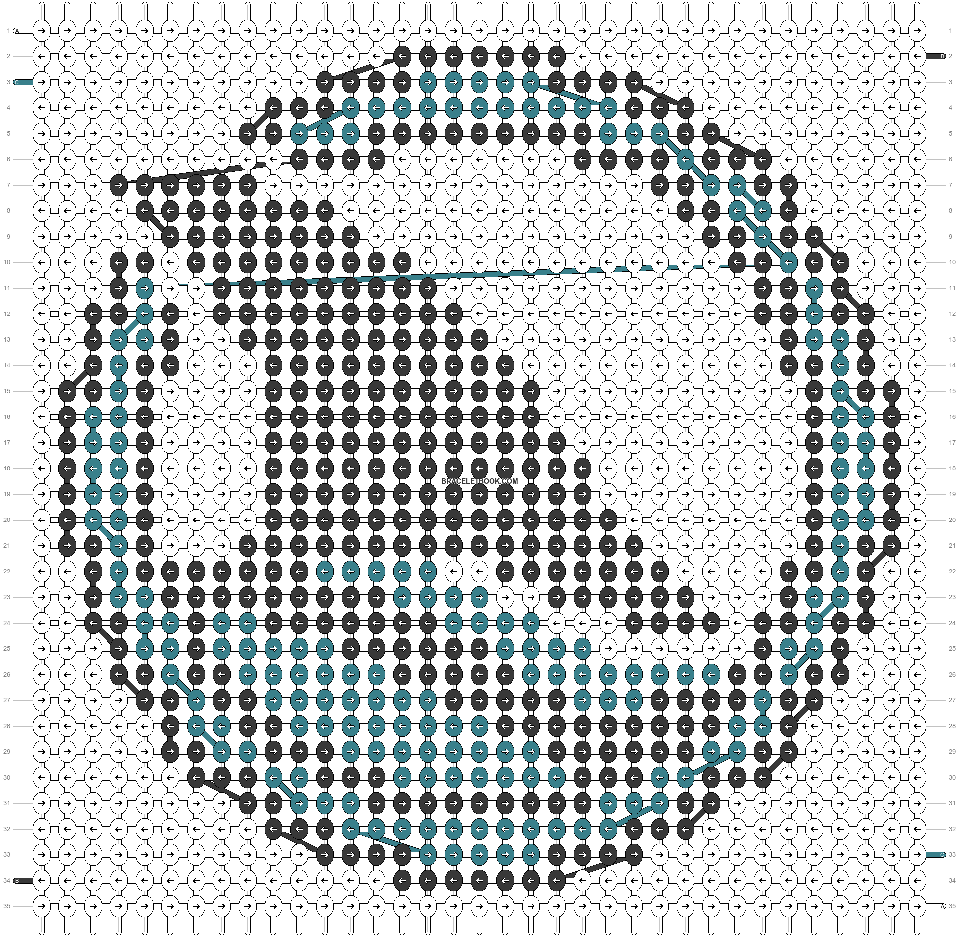 Alpha pattern #210444 pattern