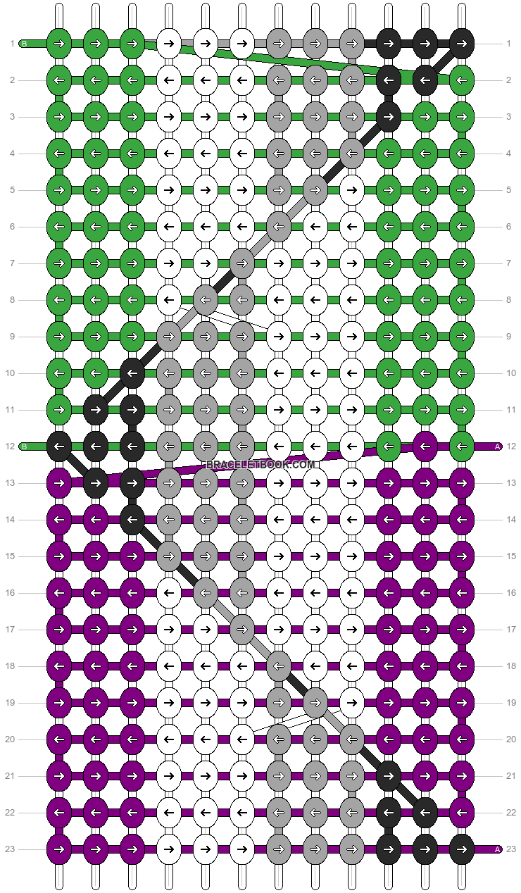 Alpha pattern #210500 pattern