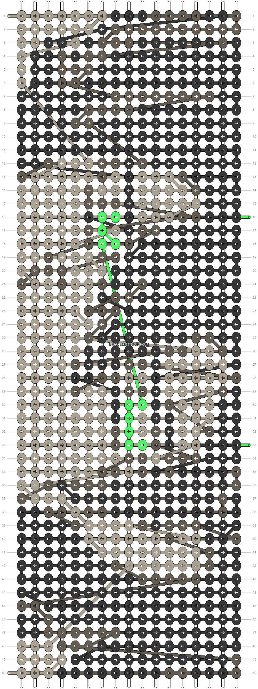 Alpha pattern #210546 pattern