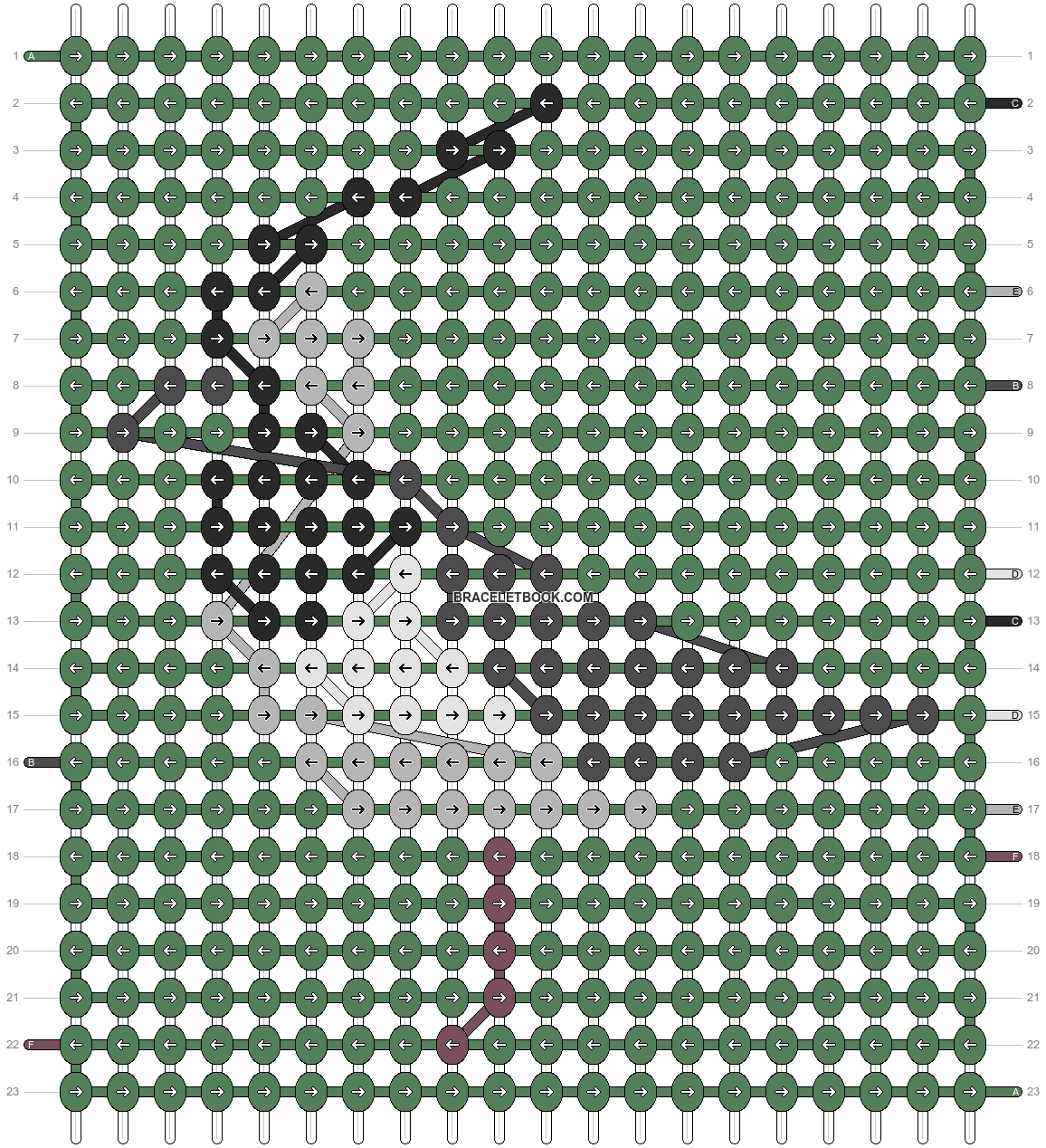 Alpha pattern #210558 pattern