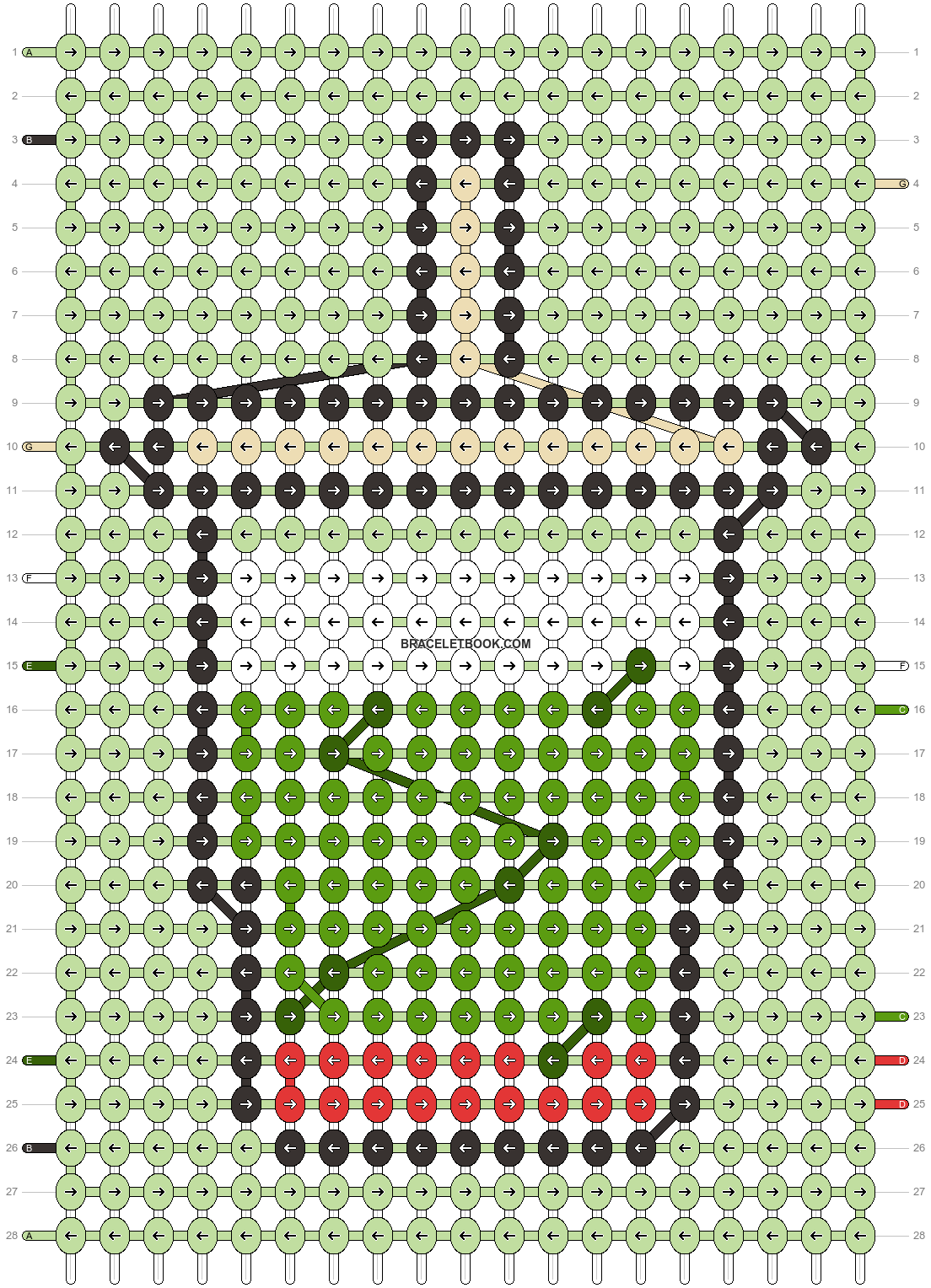 Alpha pattern #210901 pattern