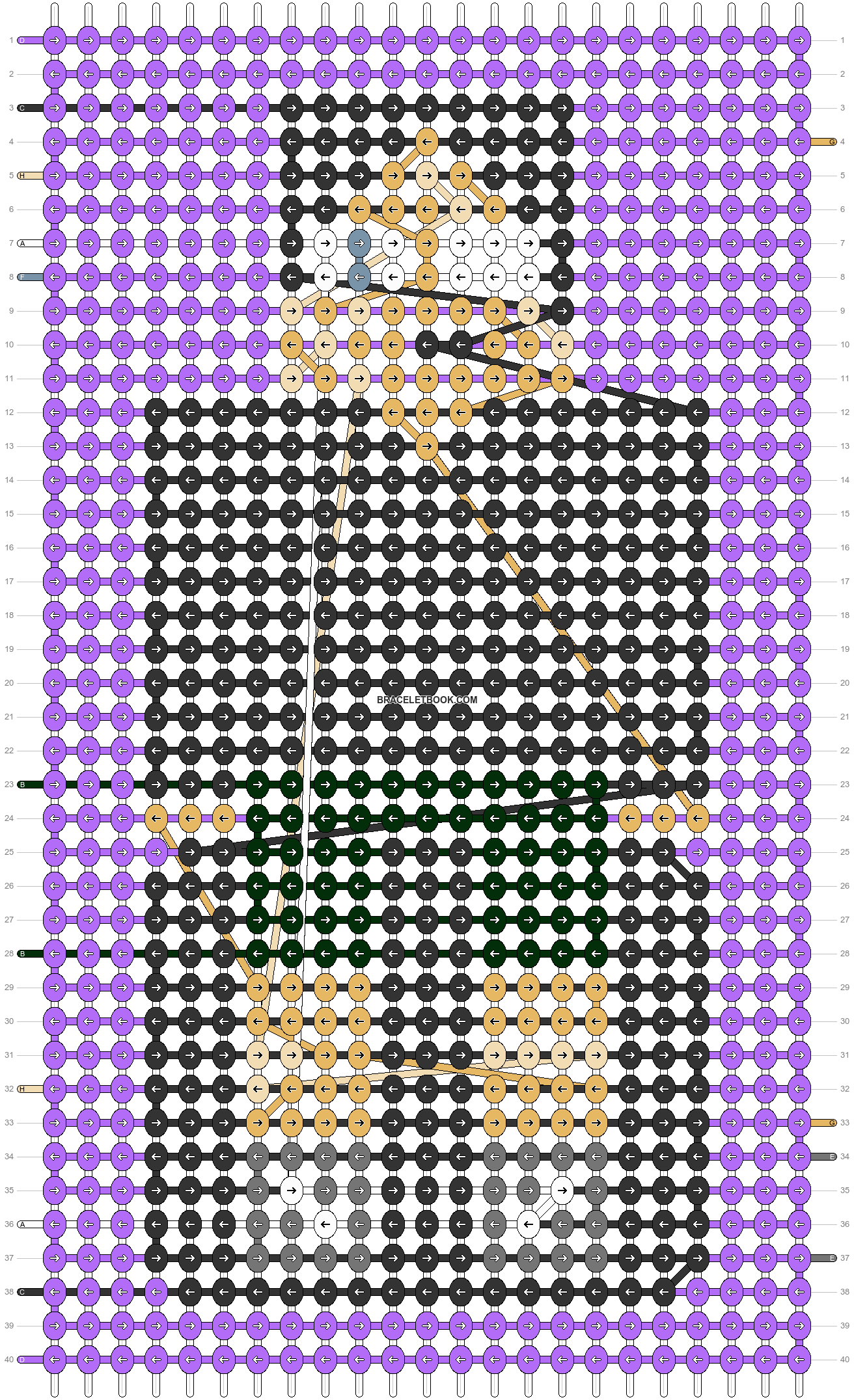 Alpha pattern #211055 pattern