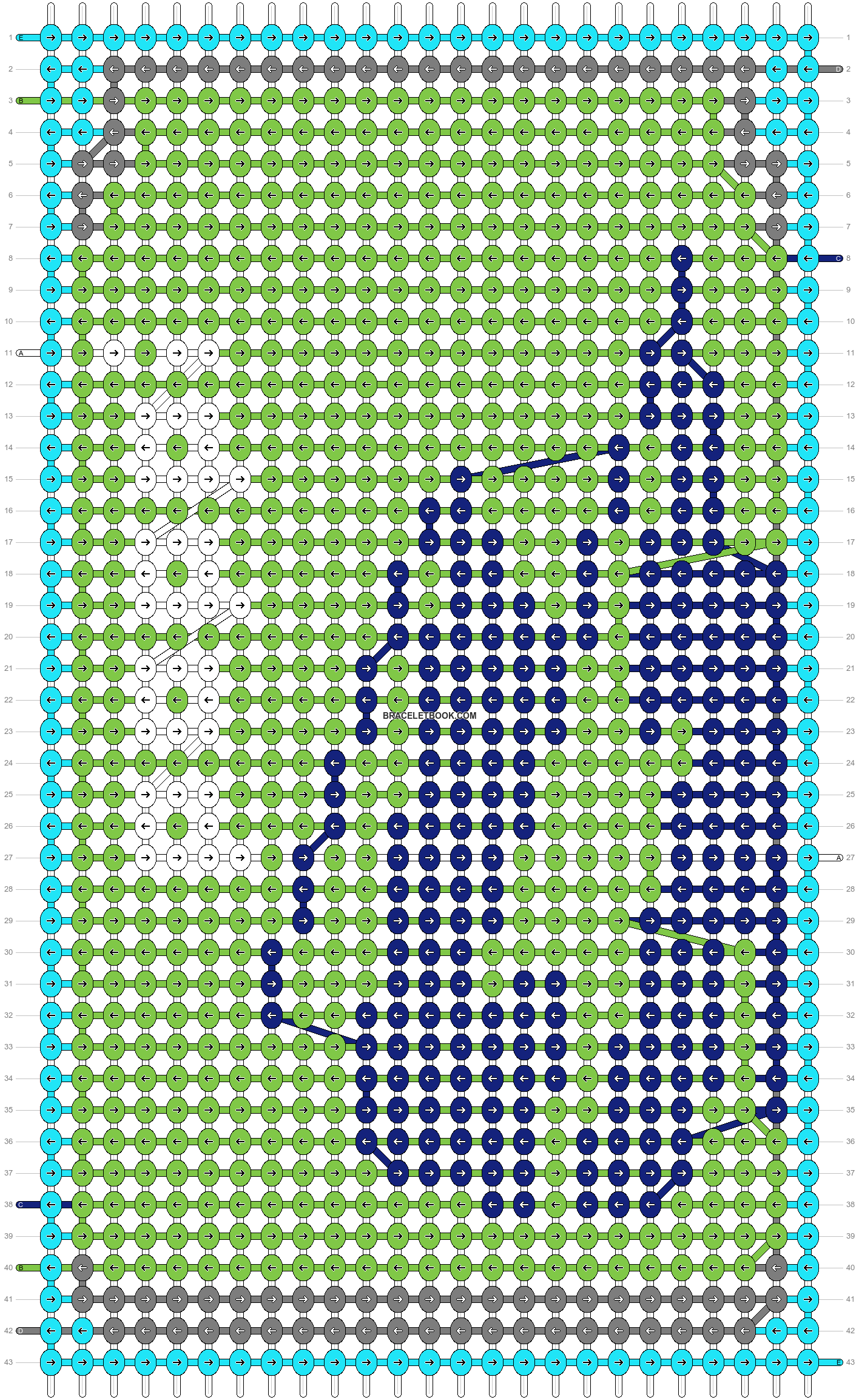 Alpha pattern #211450 pattern