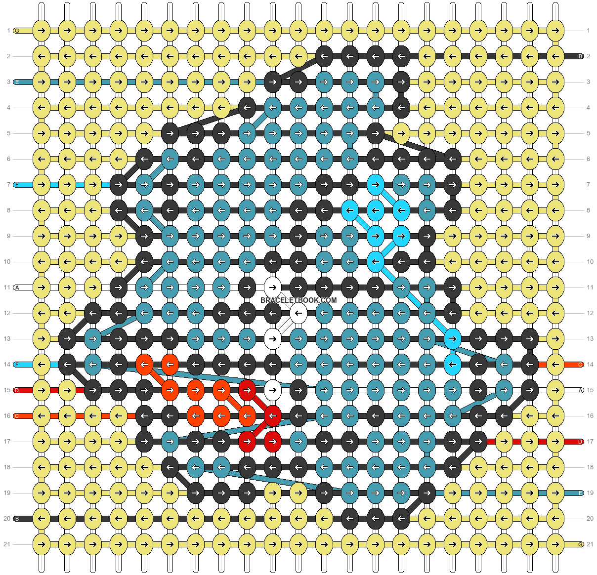 Alpha pattern #212222 pattern