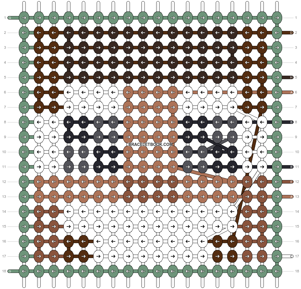 Alpha pattern #212345 pattern