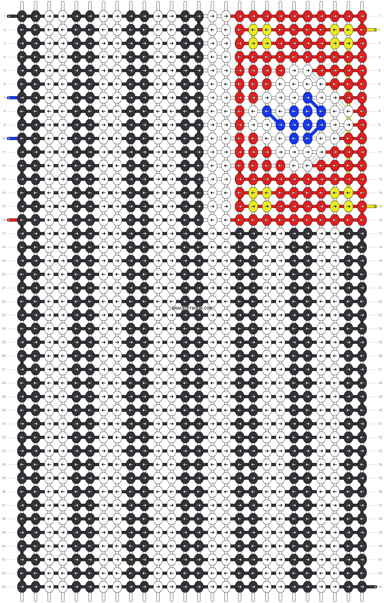 Alpha pattern #212616 pattern