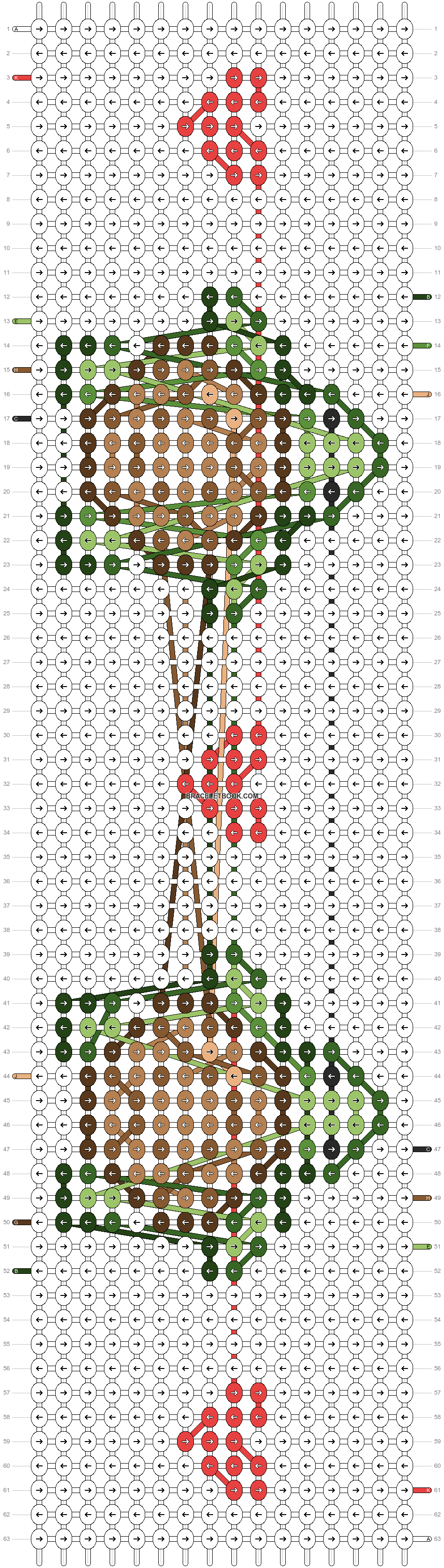 Alpha pattern #213030 pattern