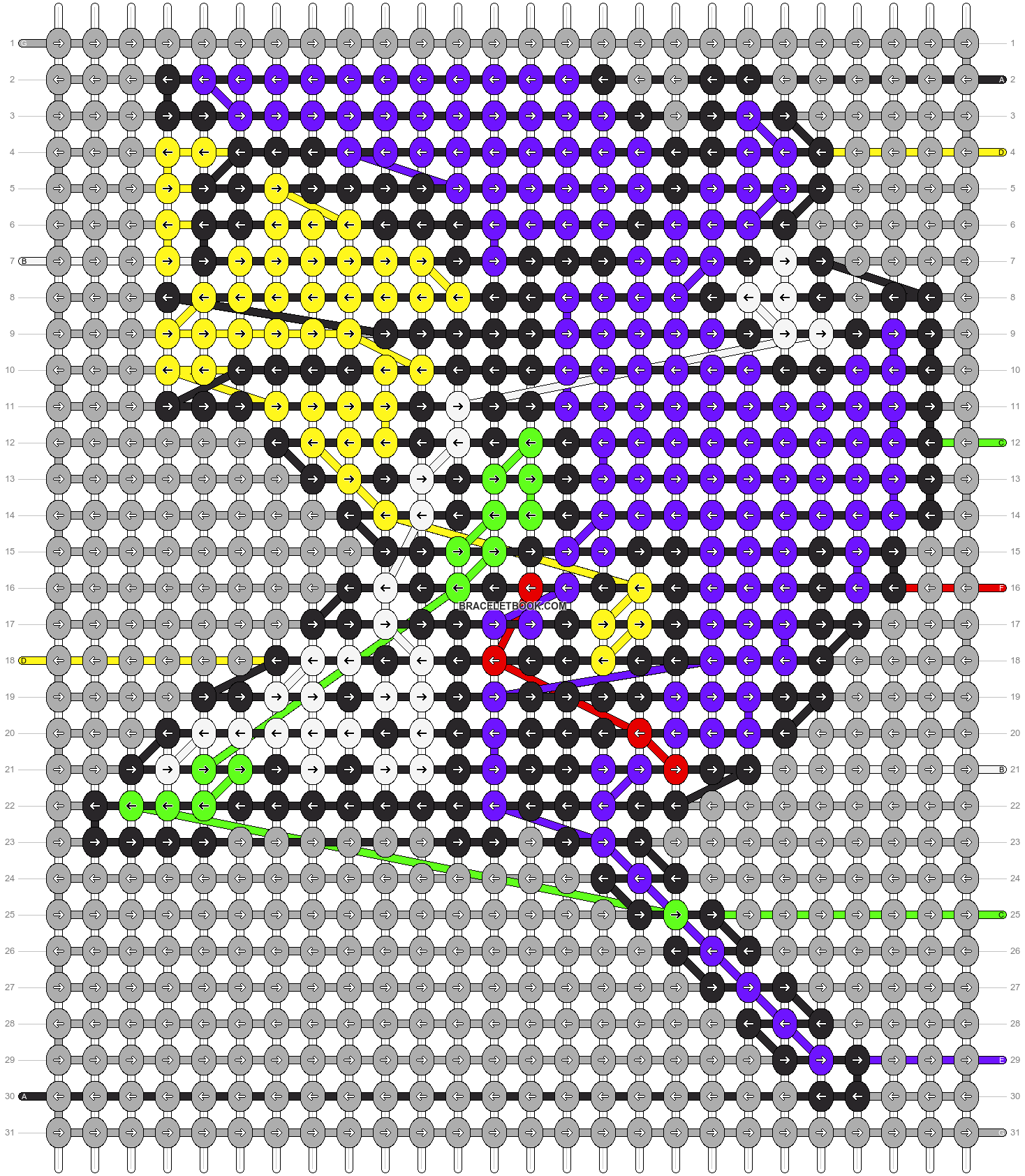 Alpha pattern #213237 pattern