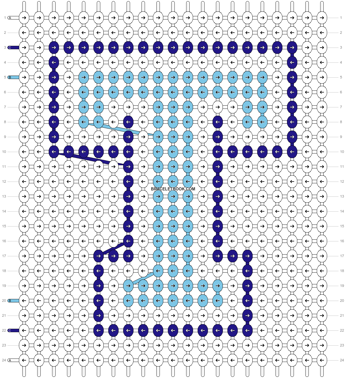 Alpha pattern #213457 pattern