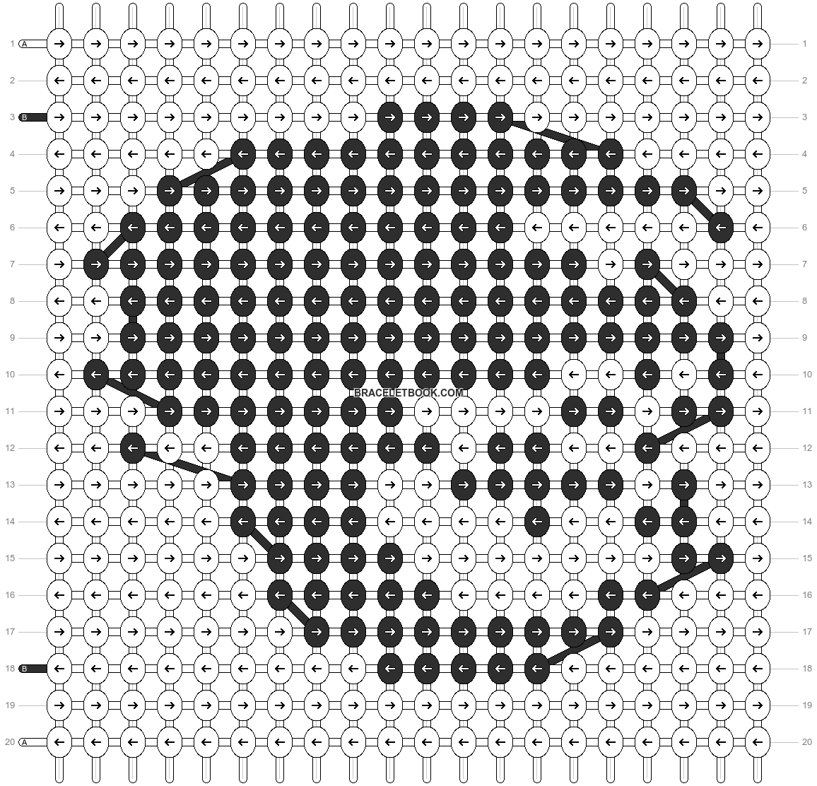Alpha pattern #213610 pattern