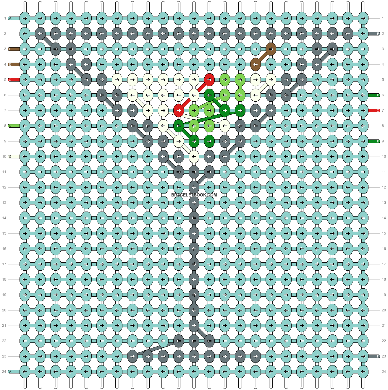 Alpha pattern #213724 pattern