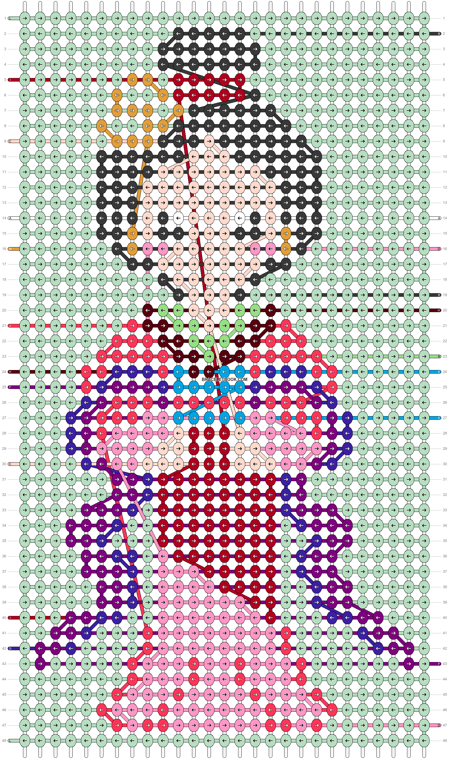 Alpha pattern #214123 pattern