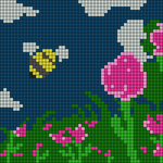 Alpha pattern #214287