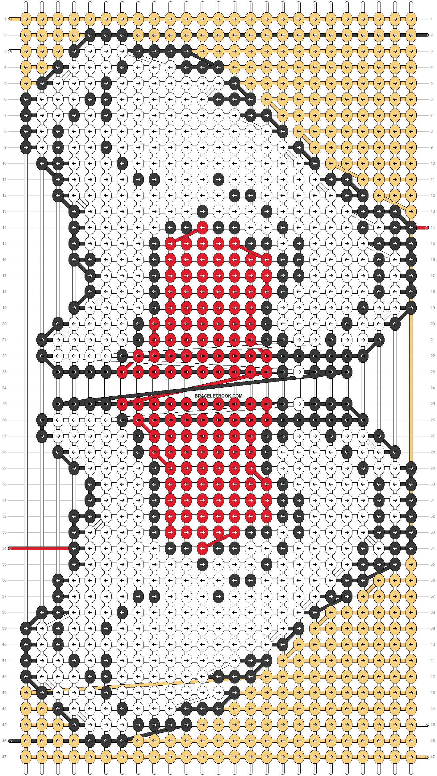 Alpha pattern #215014 pattern