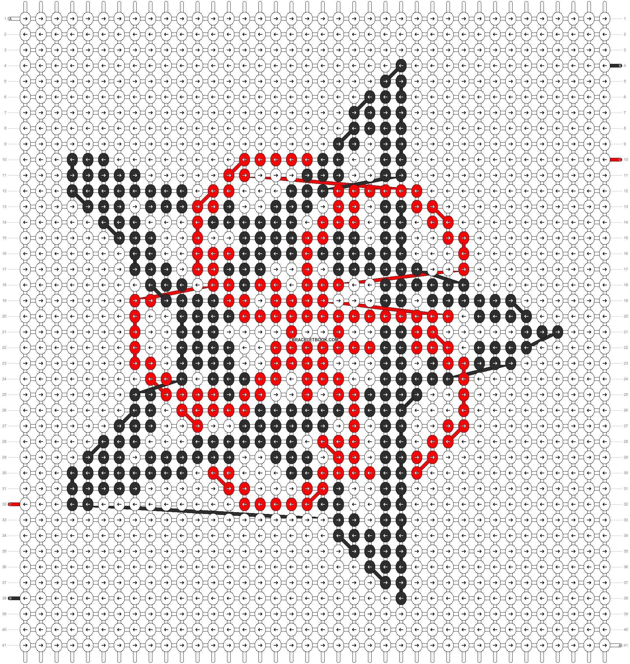 Alpha pattern #215454 pattern
