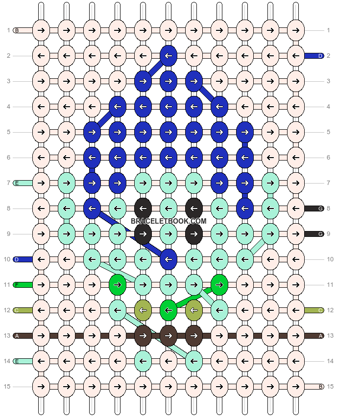 Alpha pattern #215643 pattern