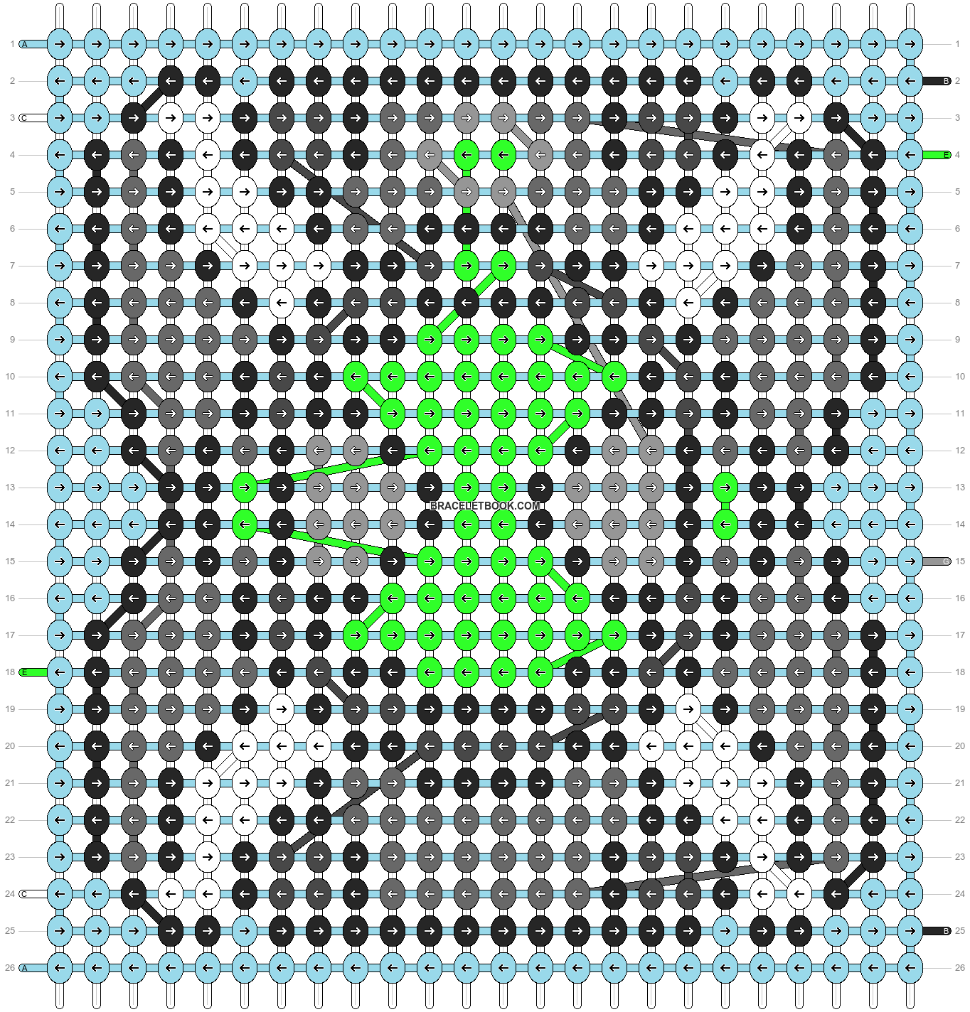 Alpha pattern #217444 pattern