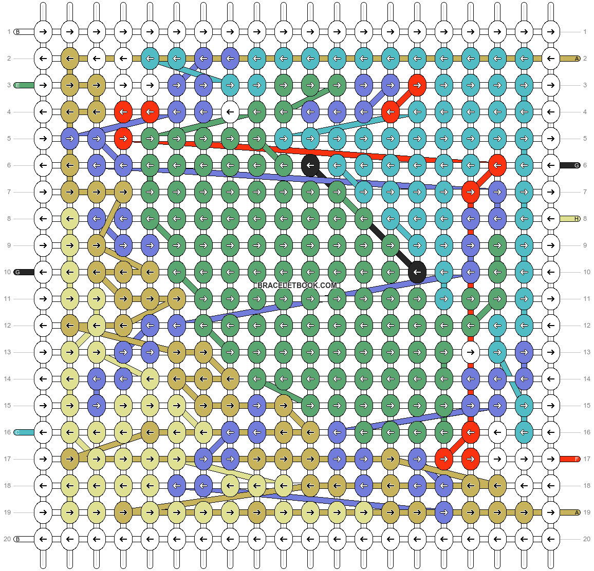 Alpha pattern #218953 pattern