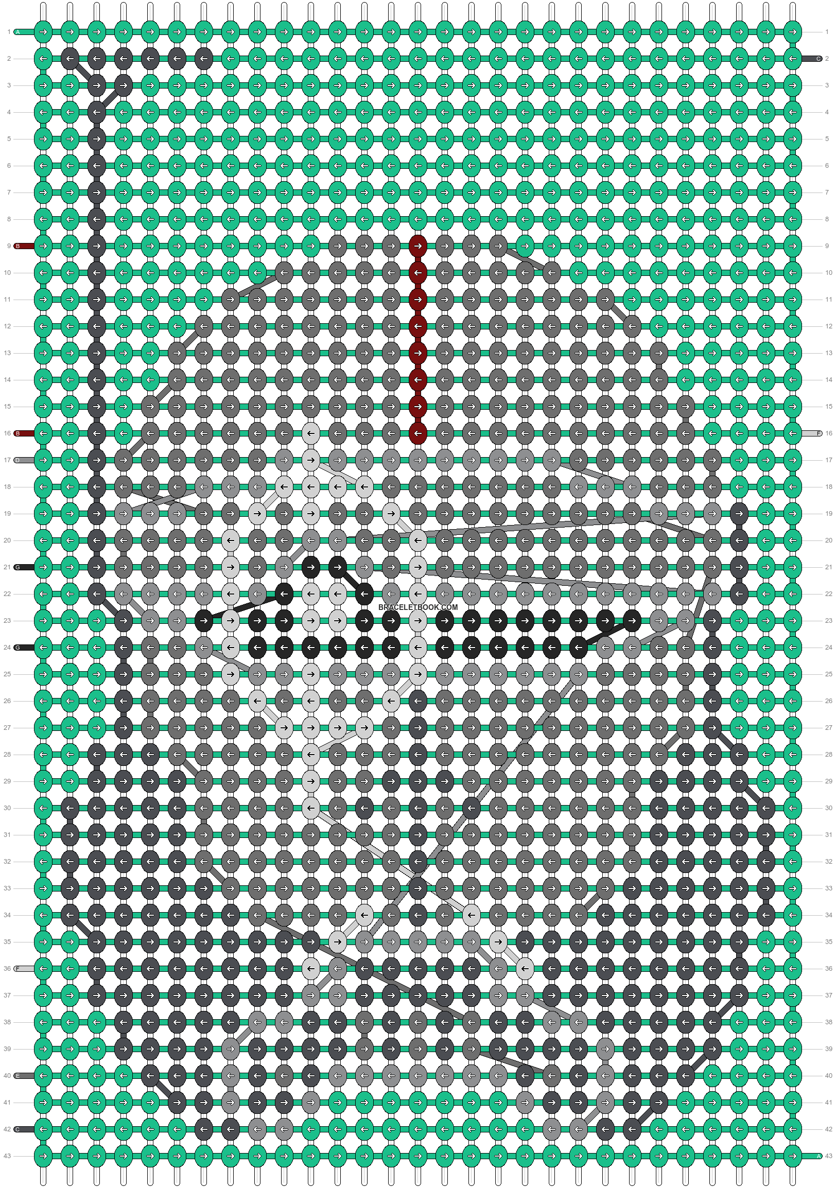 Alpha pattern #219437 pattern