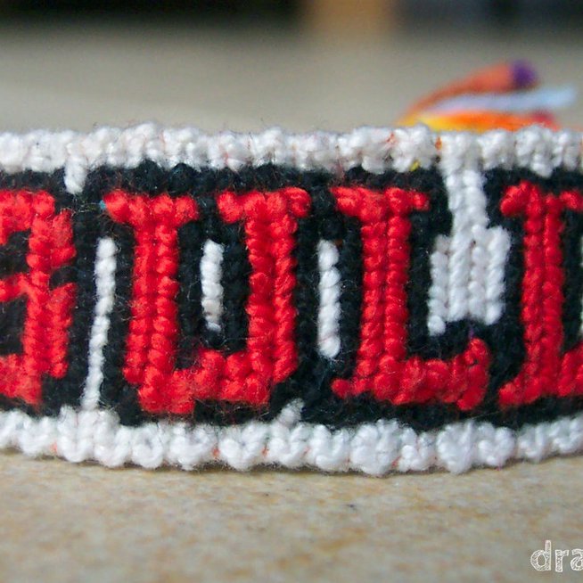 Alpha pattern #4552 | BraceletBook