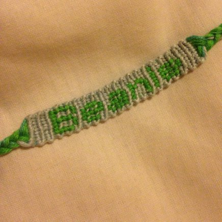 Alpha pattern #9446 | BraceletBook