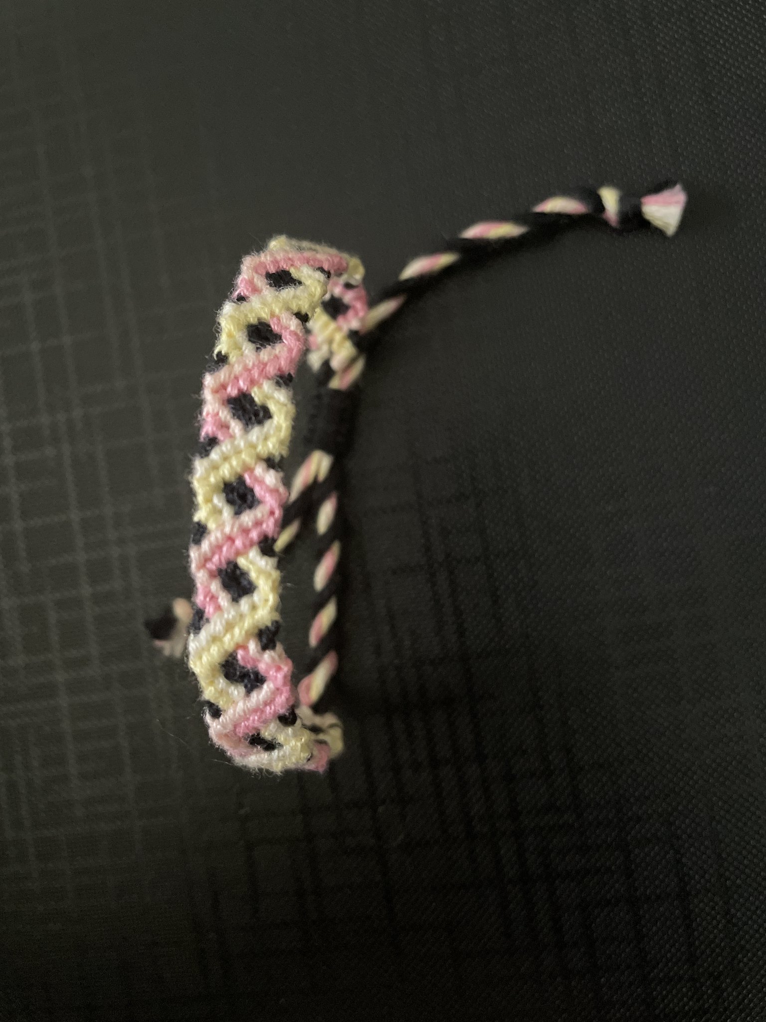 Ribbon Swirl Weave Macrame Friendship Bracelets