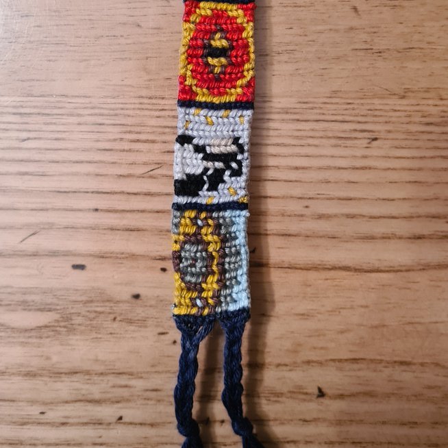 Alpha pattern #140072 BraceletBook