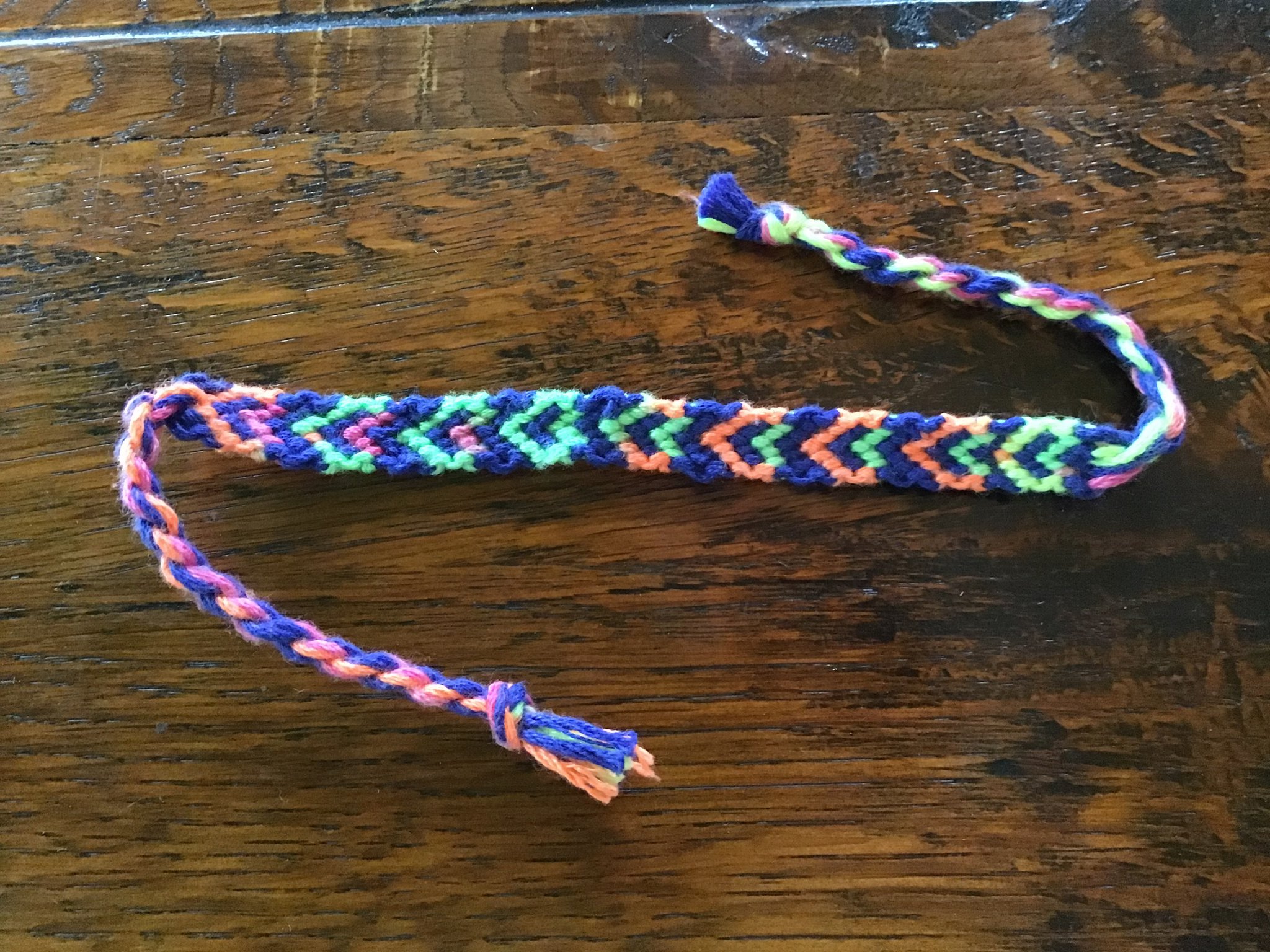 Knit Collage BFF Bangle Bracelet Pattern