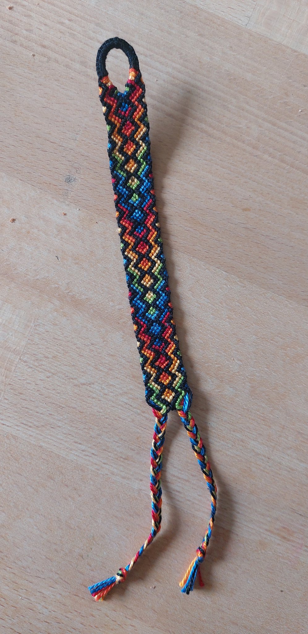 BULL ページ 変則二重編み Normal pattern #142277 variation #271438 | BraceletBook