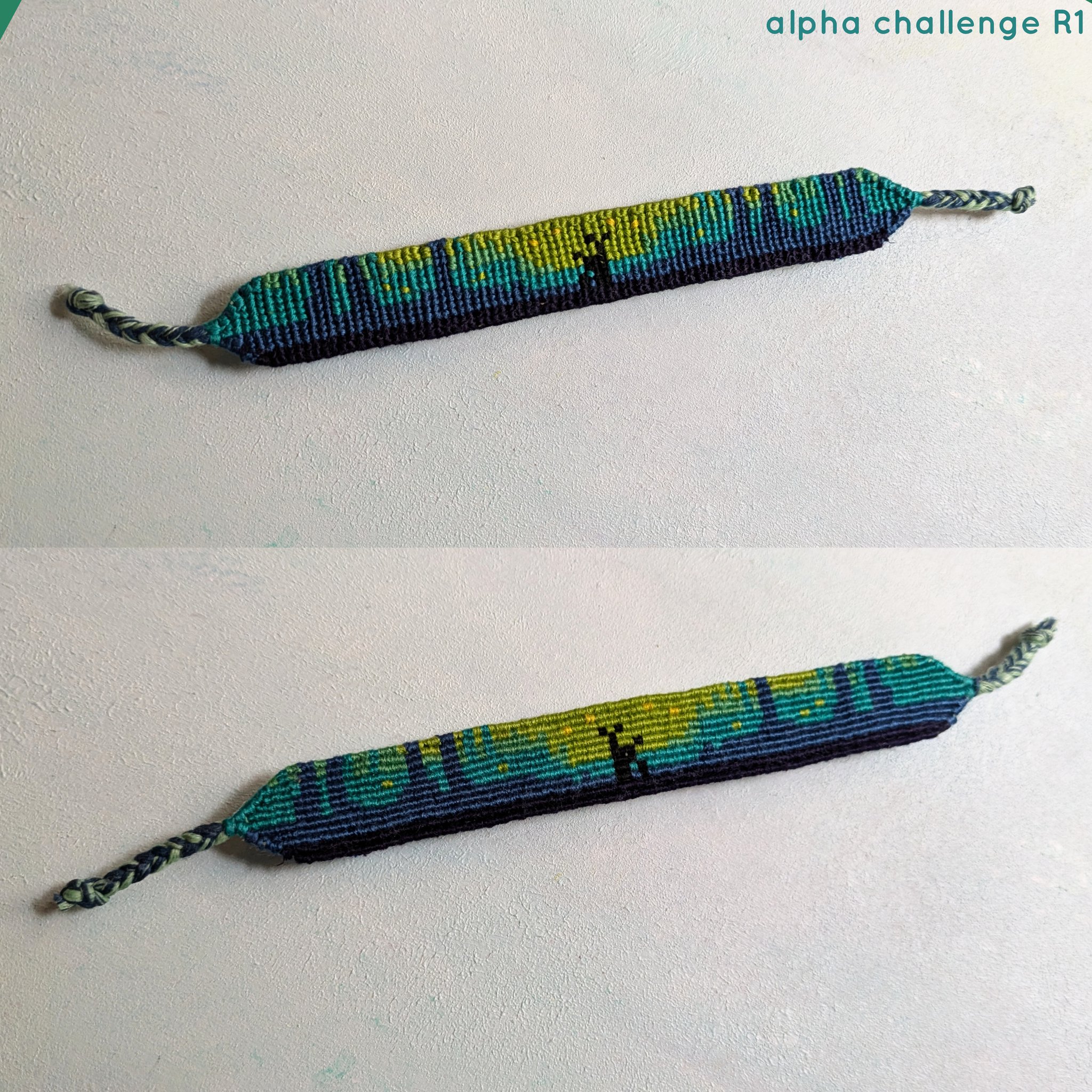 Alpha pattern #123526 | BraceletBook Alpha pattern #123526 | BraceletBook