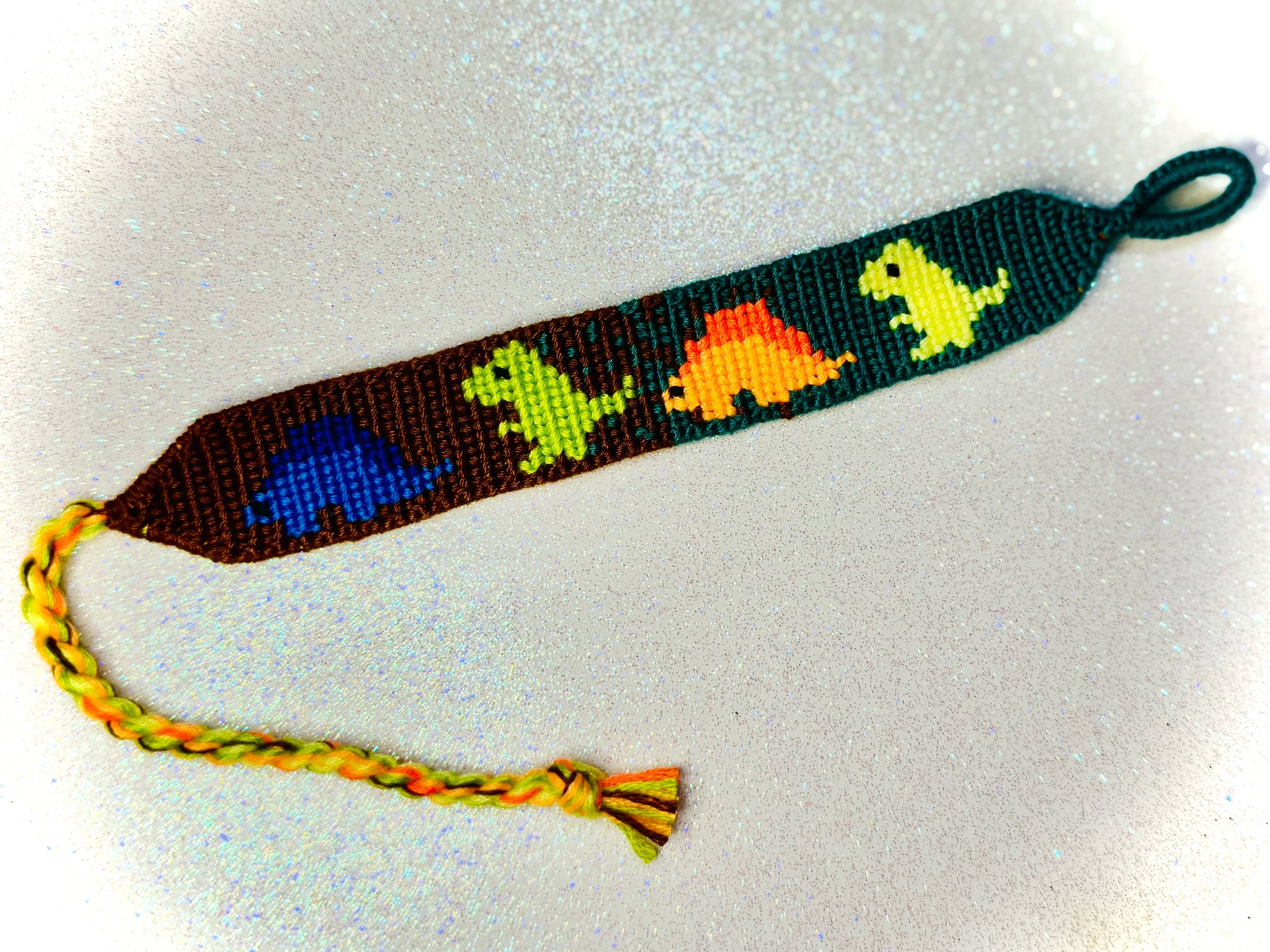 りゅうページ Alpha pattern #13852 | BraceletBook