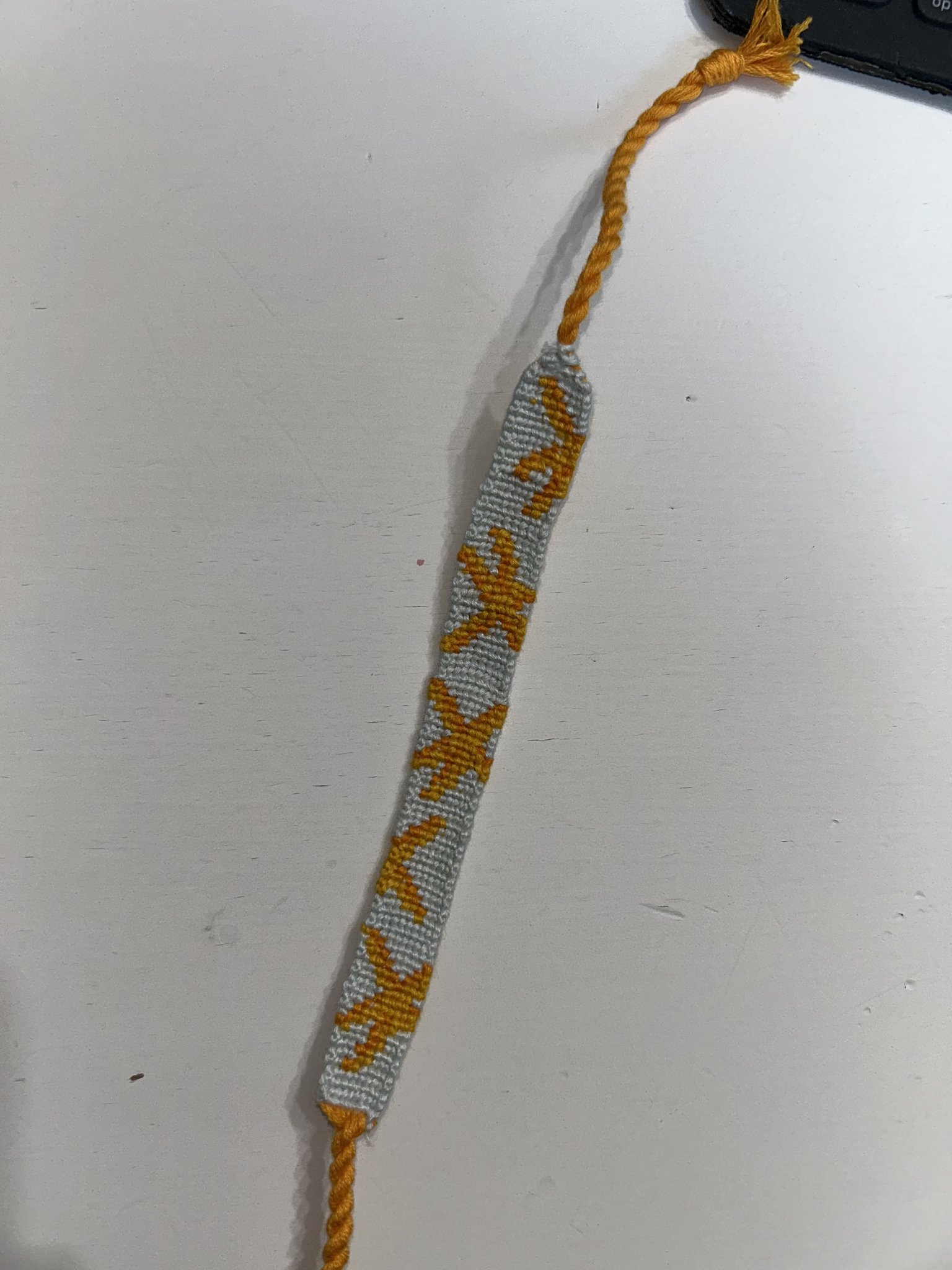 【祝開店！大放出セール開催中】 Alpha pattern BraceletBook | #388019 variation #175625 ピンズ・ピンバッジ・缶バッジ