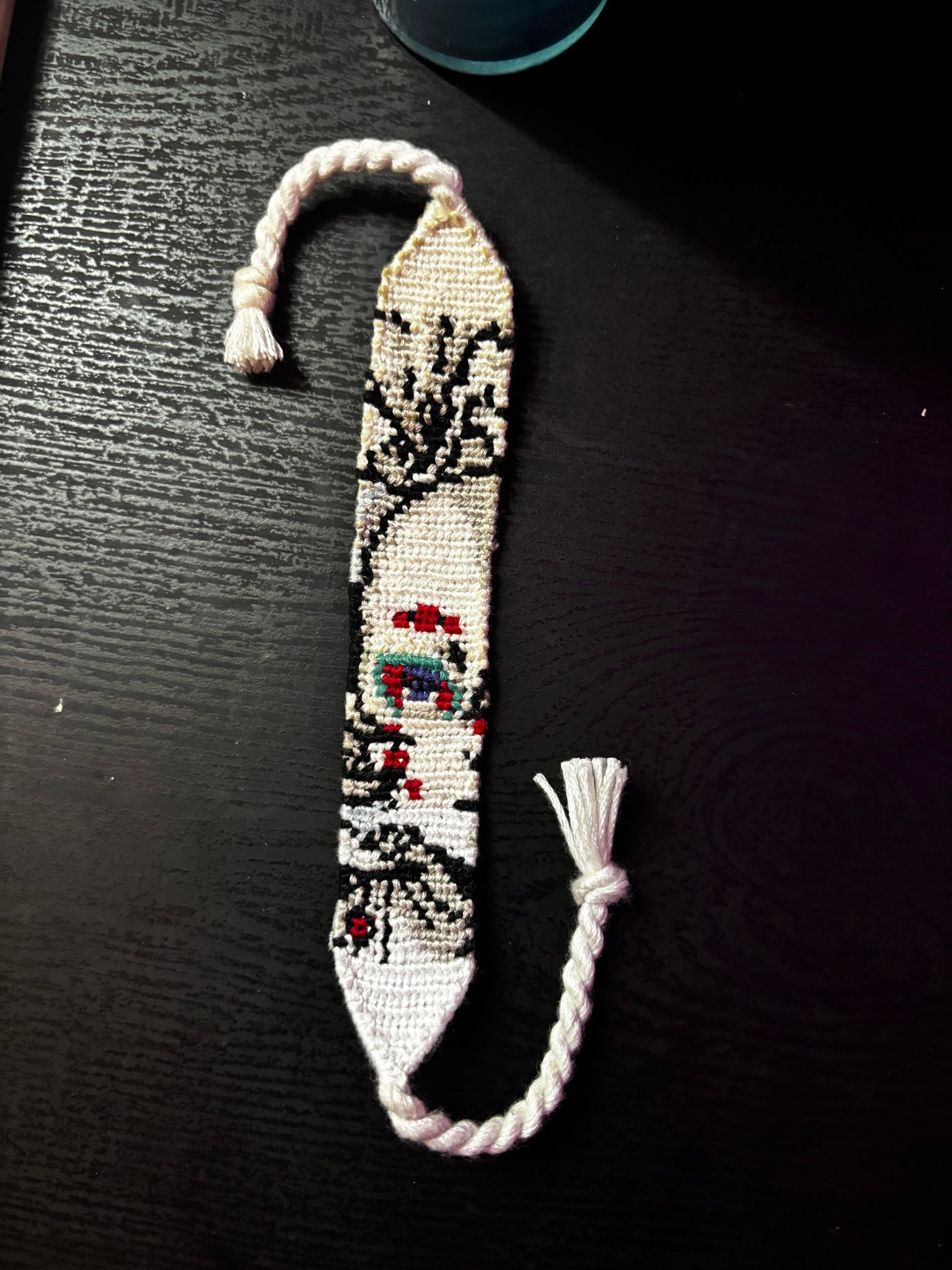 ✿α 様✳️ネイティブ調デザイン 4連cord bracelet モンステラ ✿α 様✳️