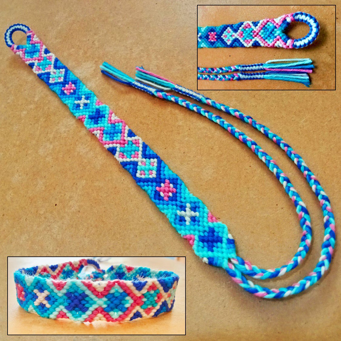 【藍ページ】 Normal pattern #146463 | BraceletBook