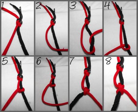 Bracelet Knots - Forward knot