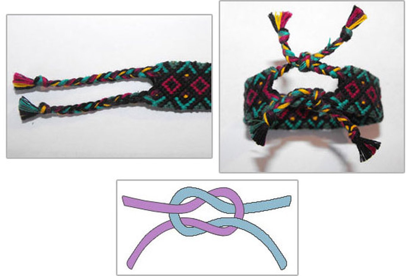 Bracelet Endings tutorial BraceletBook