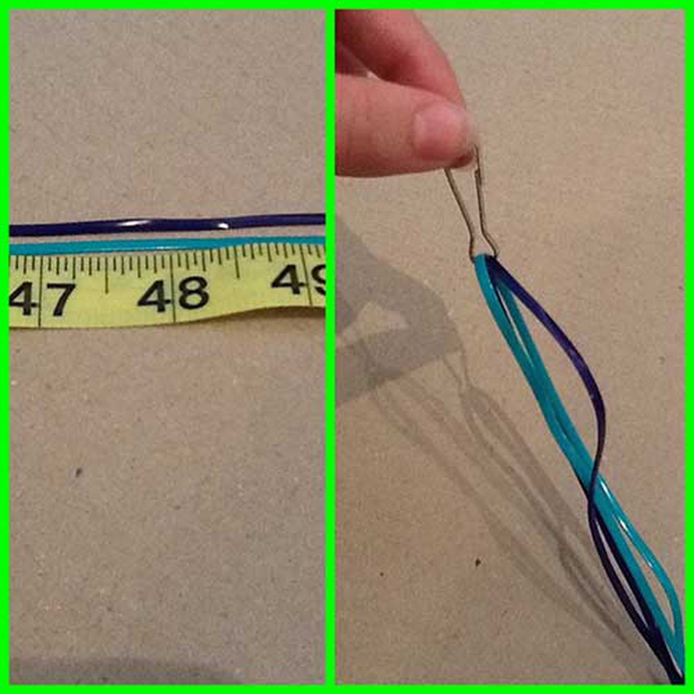 How to make a square knot boondoggle tutorial BraceletBook