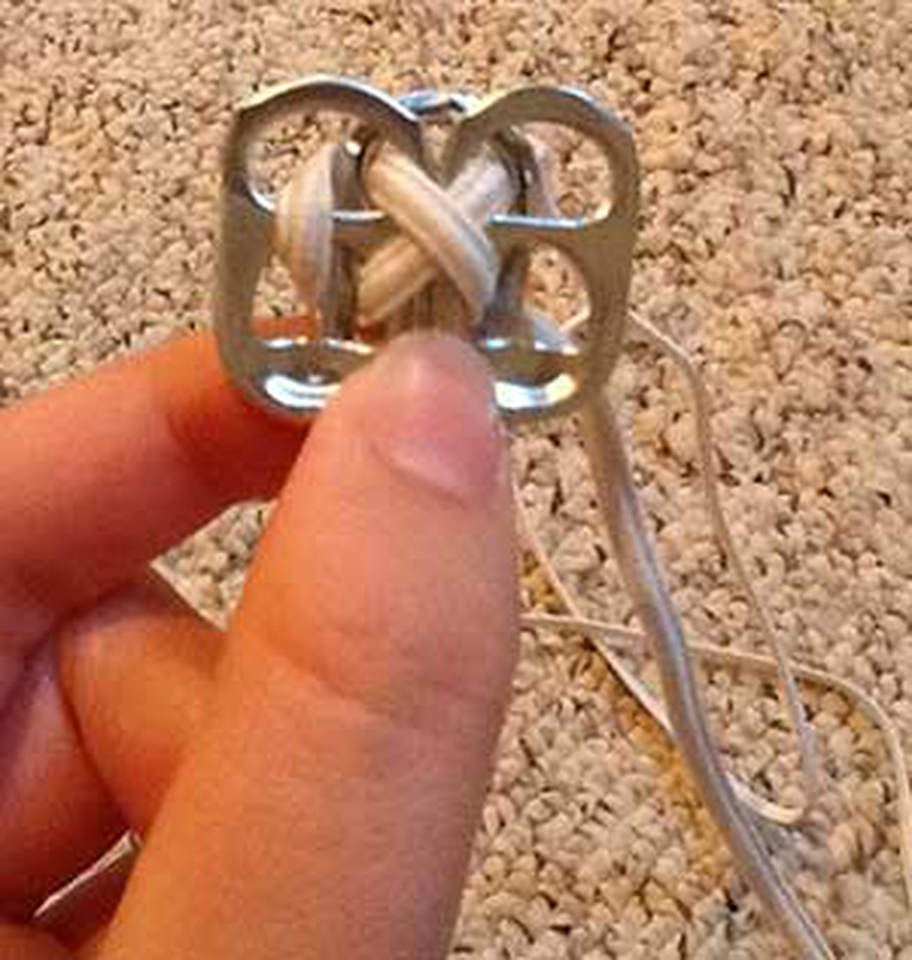 Soda can tab bracelet tutorial BraceletBook